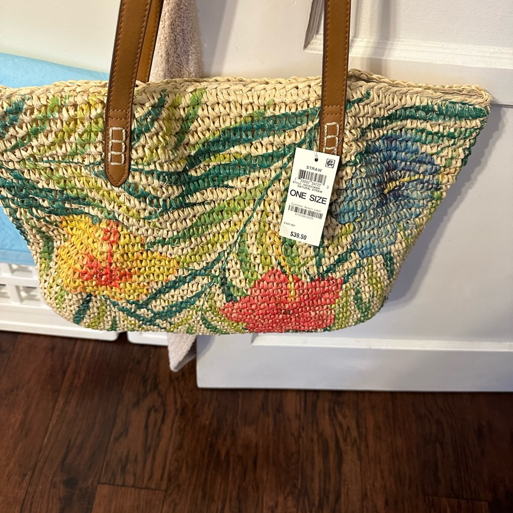 Floral beach bag - Picture 2 of 6